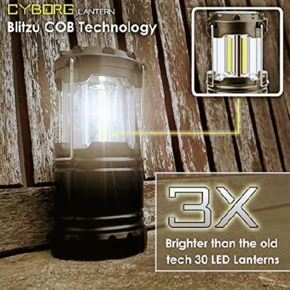 LED Lantern with Magnetic Base [2 PACK] - Picture 2 of 7